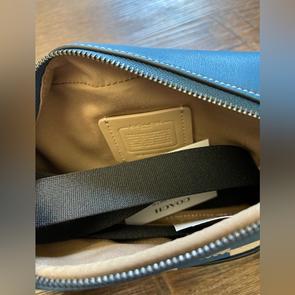 NWT AUTHENTIC COACH CR210 Elias Mini Belt Bag With Checkerboard Print - Picture 11 of 11